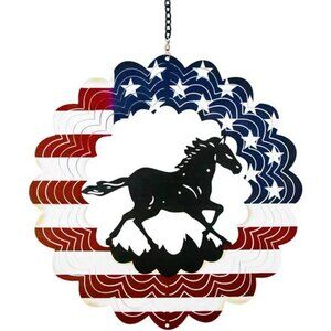 Horse Metal Wind Spinners - Ideal Horse Gifts for Men Women